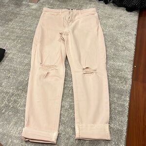 NEVER WORN EURO SUMMER PINK STRETCHY SKINNY JEAN